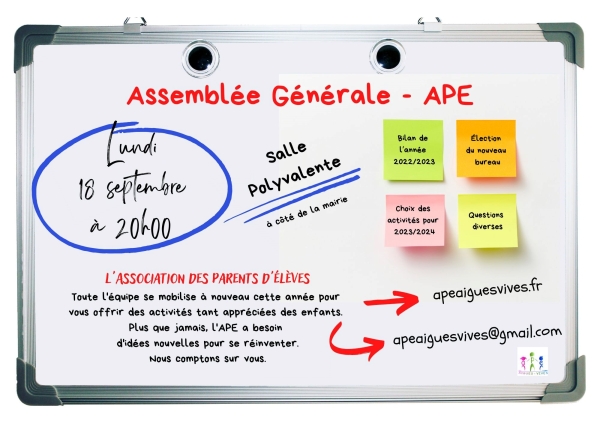 Assemblée Générale 2023